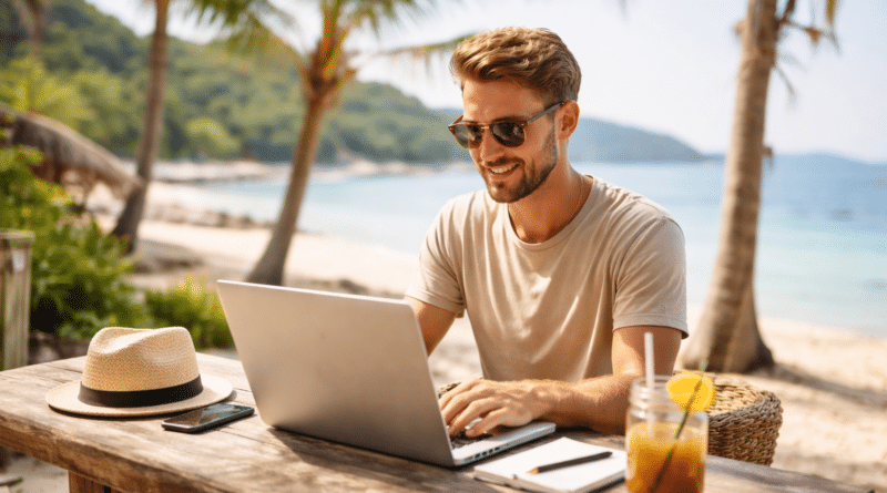 digital nomad work